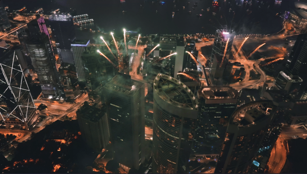 HongKong Fireworks show